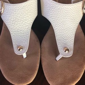 Cream Leather Sandler’s